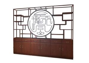 China Chinese Style Manager Office Furniture Antique Curio Shelves Interior Decoration factory