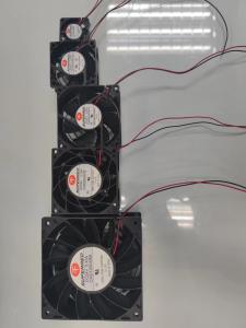 China OEM Waterproof Cooling Fan IP65 IP68 Plastic Construction 7 Blade factory