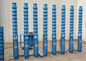 China 72m 11kw 15hp Submersible Clean Water Pump Cast Iron Material For Irrigation factory