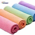30x40cm 280GSM Shiny French Terry Cloth Window Glass Cleaning Car Polishing