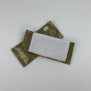 China Folded Overlock Scented Cotton Refreshing Wet Towel factory