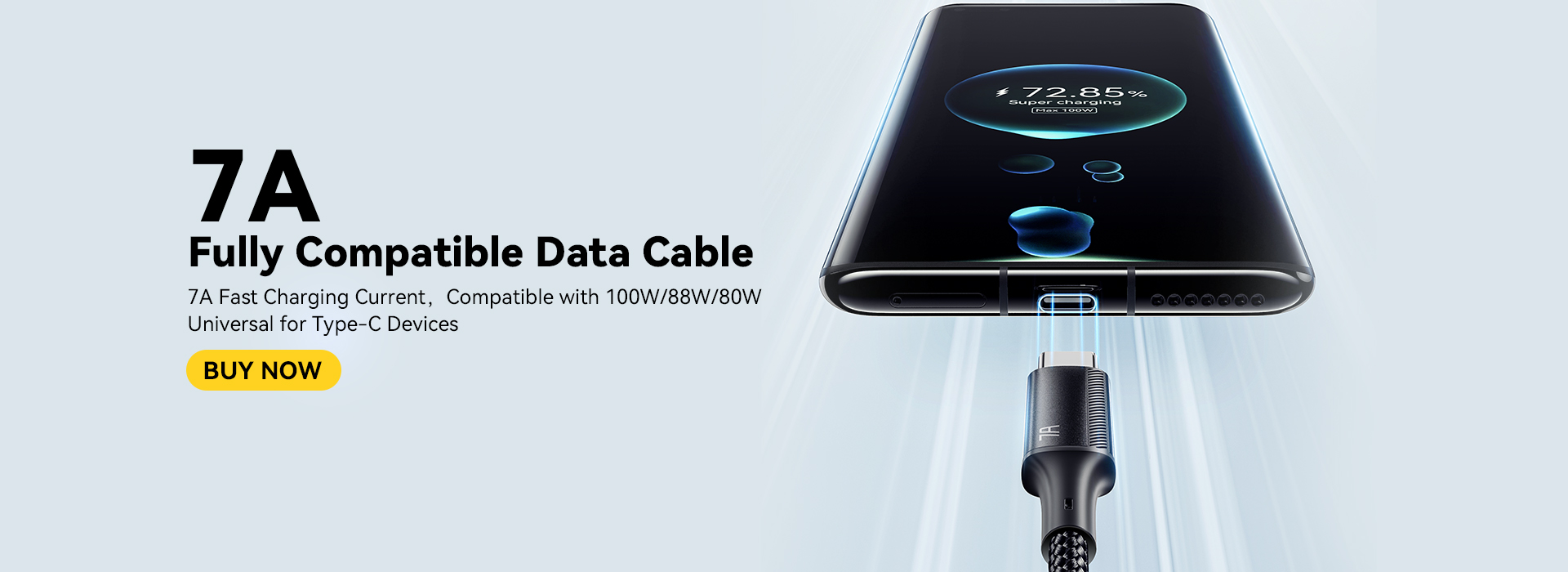 USB 2.0 Type C Charging Cable USB A To USB C 120W ES-X47 Series