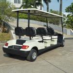Popular Outdoor 6 Seater Golf Cart With Aluminum Rim , 48V Battery Voltag
