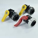 DN40 Acid Alkali Oil Resistant PVC Ball Valve for IBC Hydraulic Directional