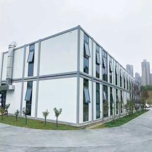 China Temporary Mobile Collapsible Prefab Homes Soundproof For Construction Site factory