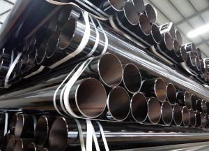 China Black Painting EN 10219 S235JRH S275JR Cs Galvanized Pipe factory