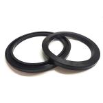 Nitrile HNBR Molded Rubber Gaskets , EPDM Full Face Gasket