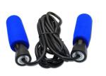 different colors foam handle speed jump rope