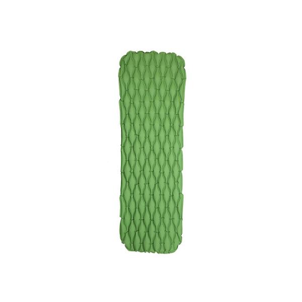 China Lightweight Self Inflating Sleeping Pad , Green Hiking Sleeping Mat factory