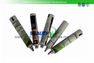 China Glue Adhensive Aluminum Squeeze Tubes 15ml Silk Screen Printing With Tip Caps factory