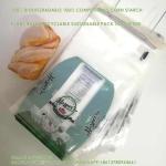 New design Durable Supermarket Bread Wicket Bag Print You Own Logo Plastic