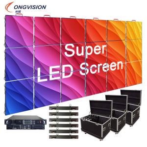 China Full color P4.81 p2.6 p2.9 p3.91 Lead Panel Matrix display indoor stage led screen rental outdoor factory