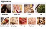 SS304 Small Fruit And Vegetable Dehydrator Dewatering Dryer Machine