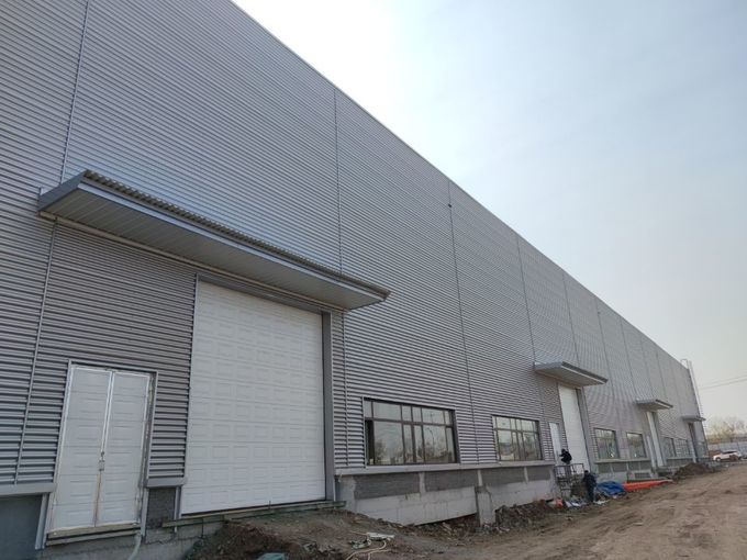 Tekla Modeling Prefab Metal Structure Building Workshop High Strength 0