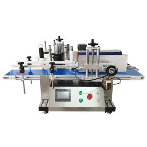 China Round Shampoo Bottle Label Applicator Machine Low Noise Hot Coding Function factory
