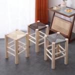 Modern Nordic Design Solid Wood Stool for Bar Furniture Promotion