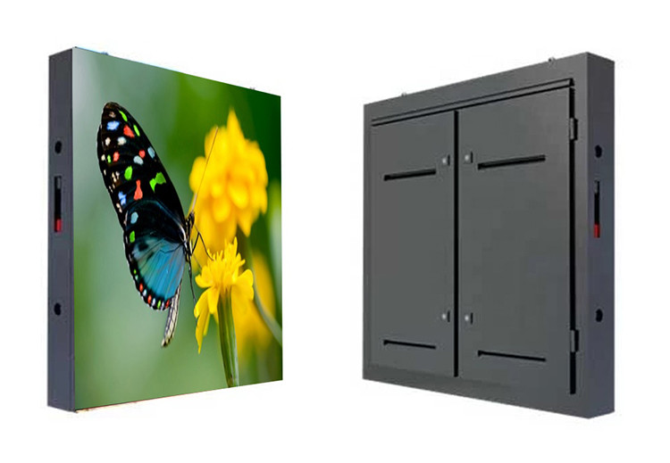Fixed High Brightness P6 Iron Cabinet Outdoor Advertising Display