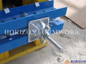 China Natrual Colour Shuttering Tie Rod Slope Plate Fastening Inclined Formwork factory