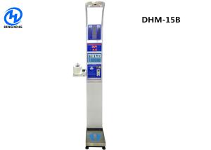 China 500kg Load Medical Height And Weight Scales With Coin System Body Weighing Scale factory