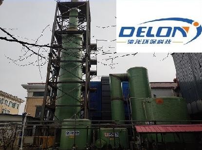 China Customized Capacity Granite Desulfurization Tower For Industrial Environmental Protection factory