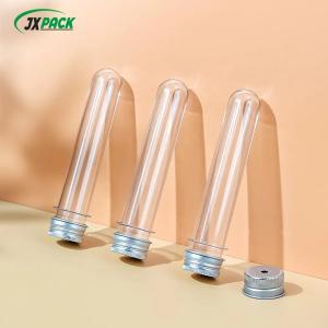 China PET Materials With Plastic Caps For Chemical And Mechanical Purposes 30 40 45 50 ML Plastic Test Tube Bottles factory