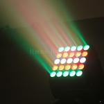360° Unlimited Rotation 25x15w RGBW Cree LED Matrix Beam Wash Moving Head Light