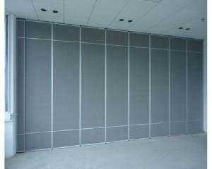 China Sound Absorption Operable Acoustic Mobile Partition Wall For Banquet Hall factory