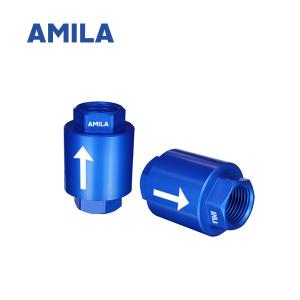 China Aluminium Alloy Diaphragm Check Valve , Simple Design One Way Air Valve MOW factory