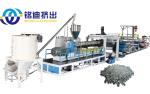 APET PETG CPET PLA Plastic Plate Extrusion Line Dual Screw 400-1200kg/h