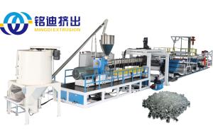 China APET PETG CPET PLA Plastic Plate Extrusion Line Dual Screw 400-1200kg/h factory