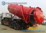 6x4 Dongfeng Vacuum Tank Truck 20M3 20000L Sewer Suction Cart
