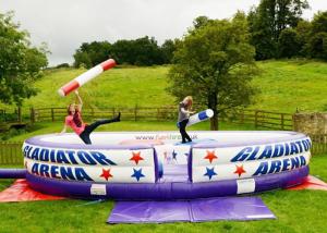 China Sport games gladiator joust ,inflatable joust for sale,inflatable jousting arena for adults factory