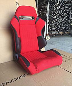 China Easy Installation Car Racing Seats Comfortable Leather Adult Car Booster Seat factory