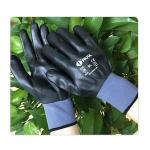 Small Hands Thin Nylon Liner 18 Gauge Blue Touchscreen Nitrile Work Gloves