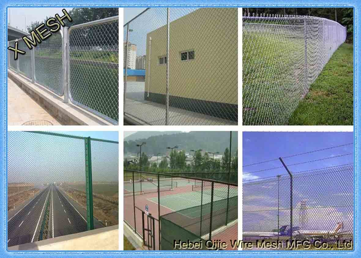 chain link fence fabric