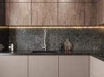 Lacquer Kitchen Cabinets High-end Quality Kitchen Furniture Customized Size