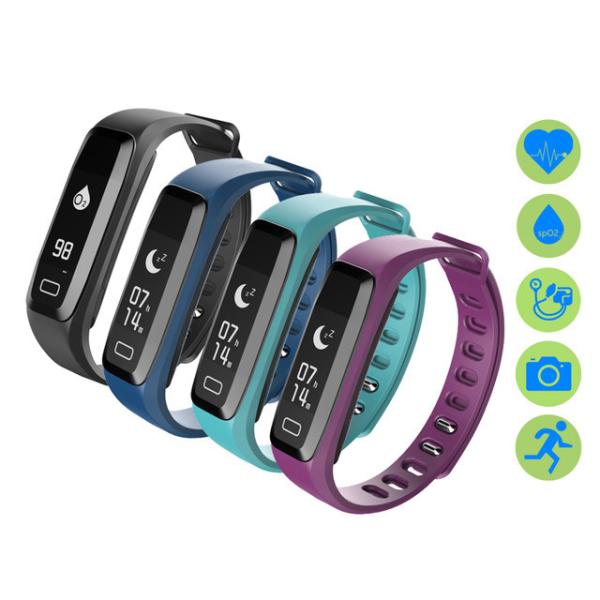 Pulsometer Fitness Bracelet Watches Blood Pressure Smart Bracelet Step Counter