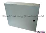 Wall Mounted Waterproof Fiber Optic Termination Box 24 Fibers For Outdoor Use