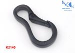 Fashion Style Bag Snap Hook 10mm Inner Size Black Color For Handbags