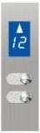 Energy Saving 1600KG Hospital Bed Elevator Fuji VVVF Control Medical Bed Lift