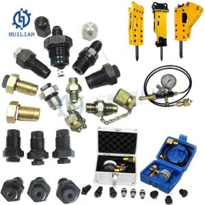 China N2 Hydraulic Breaker Konan Charging Valve Hammer Accumulator Adjust Valves factory
