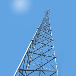 China Self Supporting 50M/S 60m Tubular Steel Tower factory