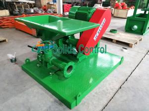 China Green Oilfield Shear Type Jet Mud Mixer With Mixing Hopper 45kw Motor Power factory