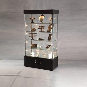 China Store Jewelry Retail Display Cases Glass factory