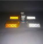 Square Reflective Road Studs Choose from Red Blue Yellow White or Green LED