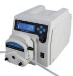 Medium flow rate dispensing peristaltic pump for liquid filling