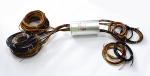 Stable Operation Through Hole Slip Rings 0~150rpm Speed Low Electrical Noise