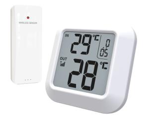China Humidity Monitoring Thermometer Hygrometer Digital Hygrometer &amp; Thermometer 2 X AAA factory