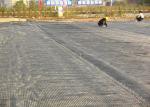 Polyethylene / HDPE Geogrid Reinforcing Fabric Plastic Mesh Grid Black Color
