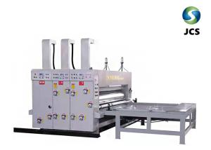 China 380v Flexo Die Cutting Machine Chain Feeding Type High Performance Low Noise factory